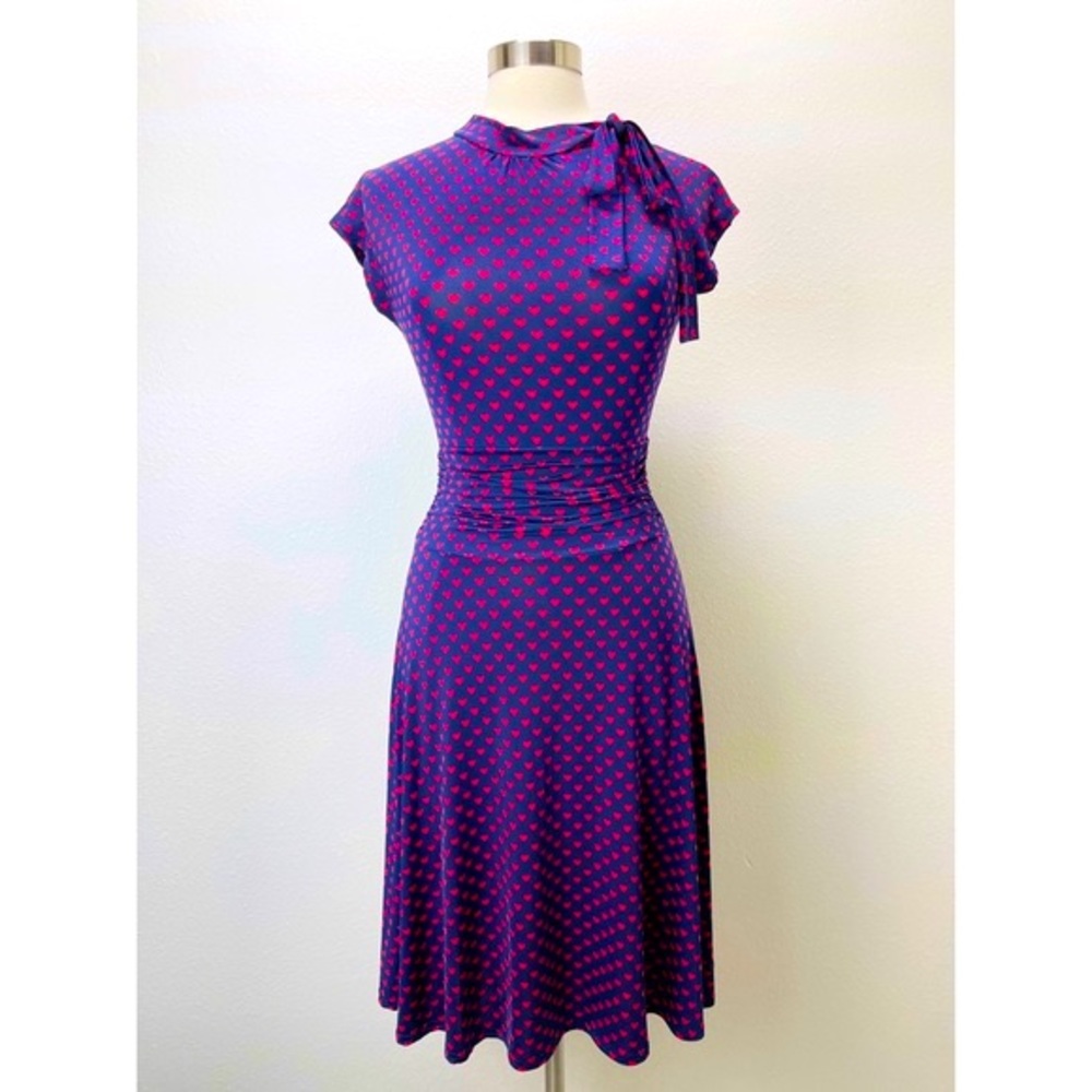 Retrolicious Bridget Bombshell Dress Hearts NWOT